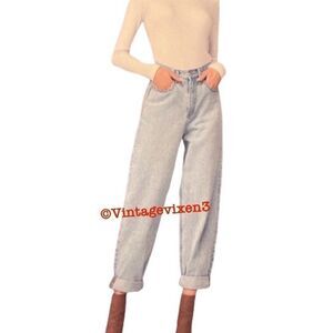 Simple Society High waist rise balloon jean jeans roll cuff NEW NWT light 1 25